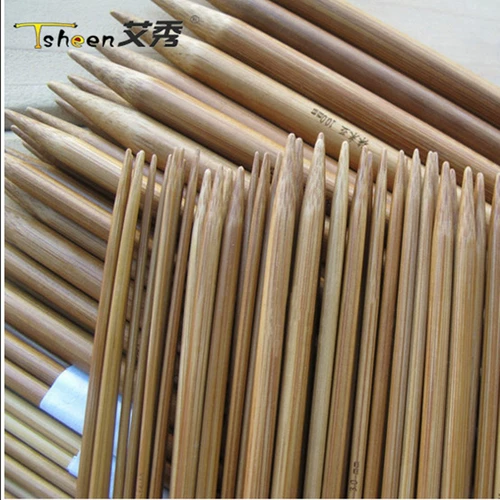 艾秀 Бамбуковая игольная игольчатая игольчатая игольчатая игольчатая игла карбонизированная бамбуковая шерстяная шерстяная вязание свитера