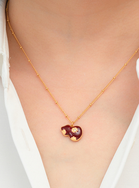 葫芦项链镀真金轻奢高级感新中式