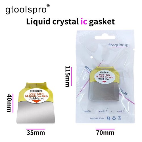 gtoolspro手机平板维修拆机撬片隔热垫屏幕ic垫片移植保护屏幕垫 - 图1