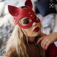 Карнавальная маски 欧美夜店女王朋克性感成人面具舞会公主半脸眼罩派对猫头面罩mask