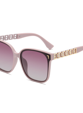 2025新款偏光太阳镜时尚网红款韩版紫外线墨镜女士大框圆脸眼镜