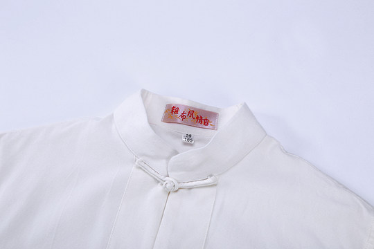 Pure cotton old coarse cloth Tang suit men's long-sleeved shirt bottoming shirt