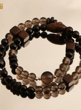 XKDDCT新款新中式双圈椰壳隔片