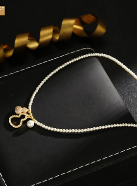 XKDDCT好事发生珠珠花生葫芦吊坠