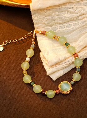 XKDDCT新款复古小清新天然和田仿