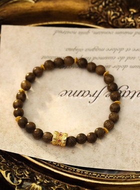 XKDDCT天然奇楠手串女款高端木质