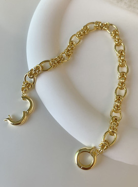 XKDDCT新款马蹄扣手链欧美金属