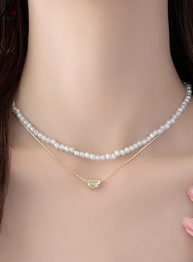 XKDDCT天然淡水异形巴洛克珍珠项