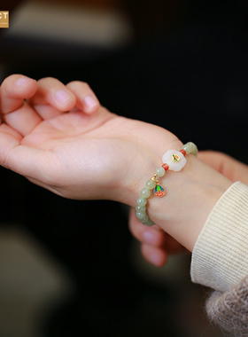 XKDDCT新款爆款6MM玉手链女S92