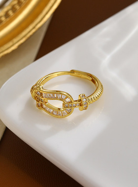 XKDDCT新款真金电镀欧美马蹄扣个