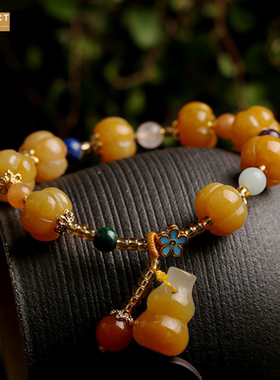 XKDDCT新款珠宝玉手链鼓珠南瓜