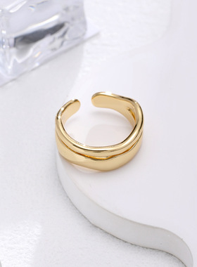 XKDDCT新款韩国冷淡风金属感女