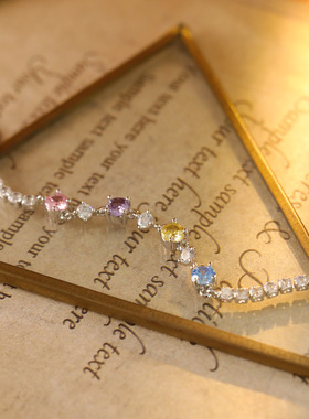 XKDDCT绚丽多彩多巴胺五彩超闪锆