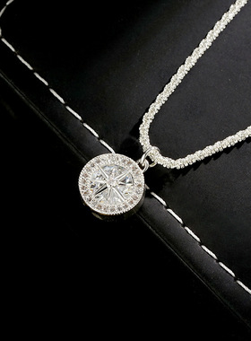 XKDDCT经典优雅轻奢素银色百搭锁