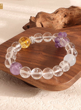 XKDDCT白淡水珍珠锆石跑环时尚女