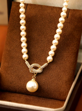 XKDDCT轻奢高级感微镶锆石打结珍