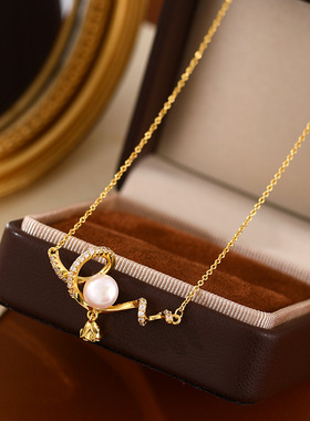 XKDDCT天然珍珠中国风几何设计项