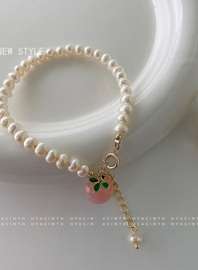 XKDDCT法式超质天然福牌淡水珍珠