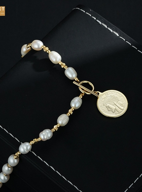 XKDDCT新款珍珠轻奢复古小众吊