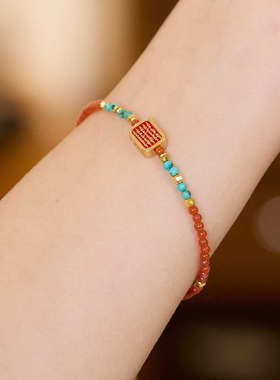 XKDDCT新中式2025蛇年小米珠属蛇