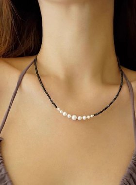 XKDDCT天然淡水珍珠项链女原创设