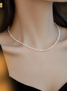 XKDDCT225mm高品质无暇珍珠项链