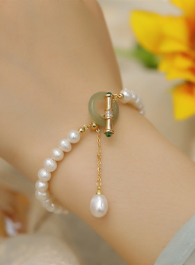 XKDDCT新款OT扣天然淡水珍珠串珠