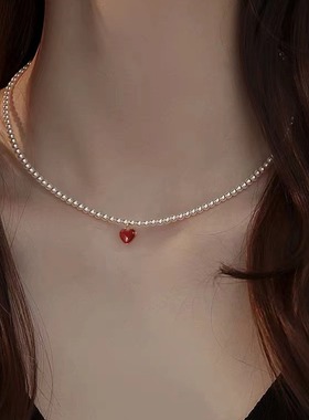 XKDDCT3mm强光正圆施家仿珍珠项