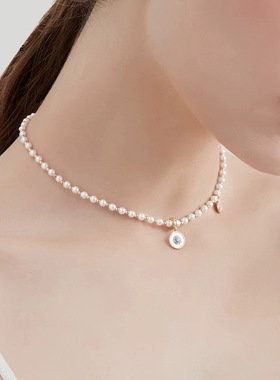 XKDDCT仿系列小众设计珍珠项链女
