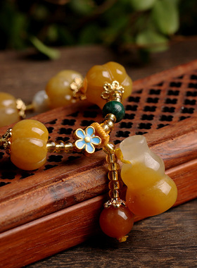 XKDDCT珠宝金丝玉鼓珠南瓜珠葫芦