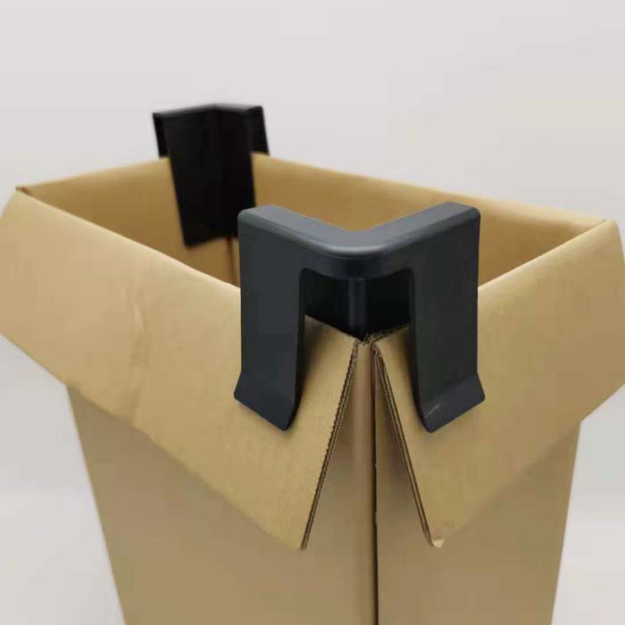 纸箱边角固定封箱夹扣对角夹子折箱神奇纸箱配套件塑胶扣件纸箱 - 图0