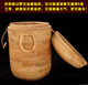 Rattan tea cake bucket moisture-proof 13-cake tea bucket with lid handmade