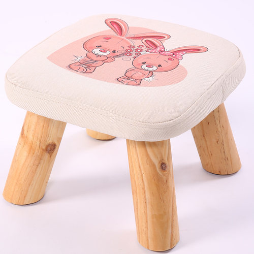 小凳子实木换鞋凳茶几矮凳家用客厅创意儿童成人小板凳沙发圆凳-图3