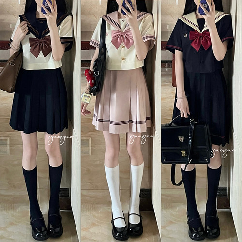 【月野HOUSE】*羽根领结*自制JK制服小物基础水手服配饰多色入 - 图1