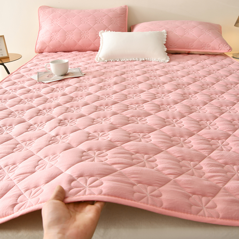 床垫软垫薄款1.2/1.35/1.5x1.9米单人垫被床褥家用铺底1.8x2x2.2m-图1