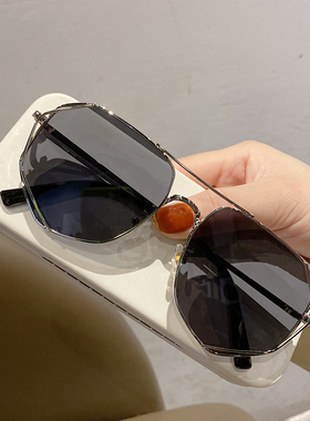 飞行员多边形ins网红开车太阳镜