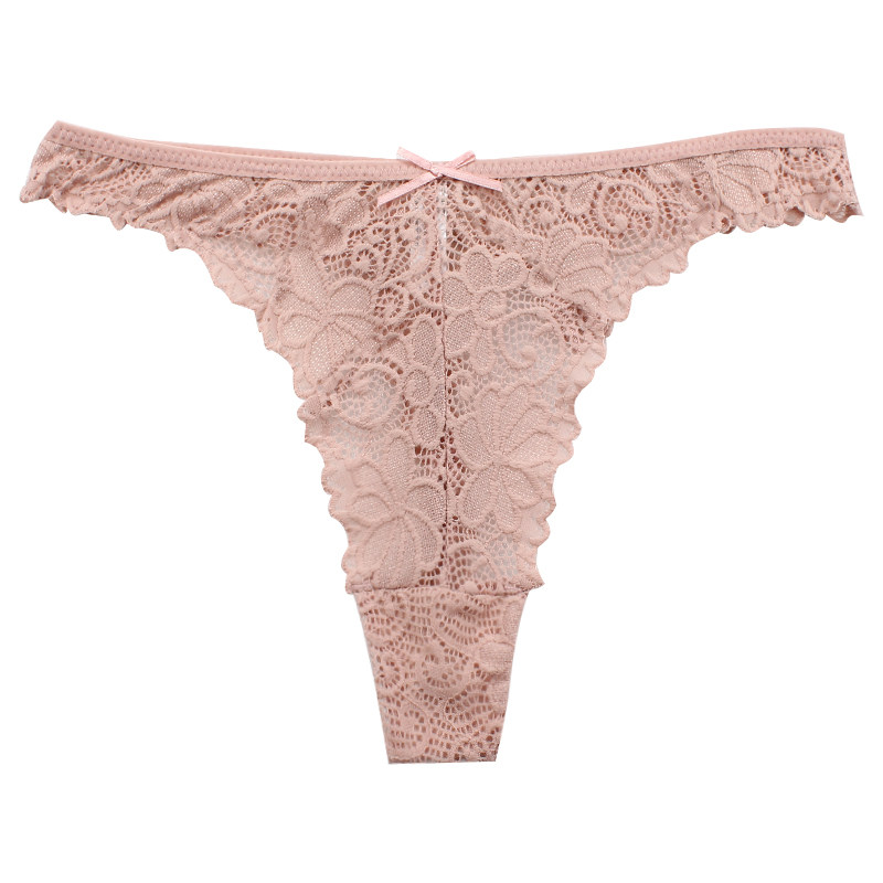 低腰性感蕾丝丁字裤女士大码内裤 火辣t裤透明镂空花纹女丁字裤,淘宝优惠券,粉丝福利购,淘宝优惠卷