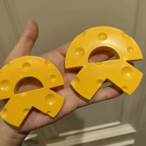 原创 蔚来ET5 T 新ES6 EC6 ES7 奶酪车标车贴 防撞装饰贴不留胶！ - 图3
