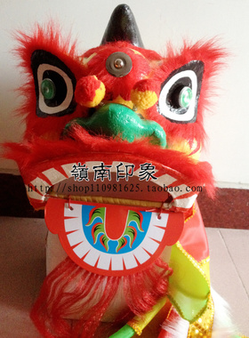 佛山醒狮舞狮子道具儿童狮头玩具