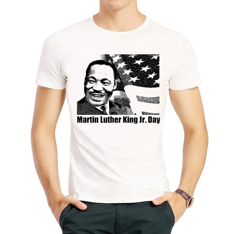 马丁路德金T恤名人印花短袖衣服男女 Martin Luther King T-shirt