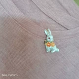 Мультяшный кролик, брошь, брендовый значок, милая булавка на лацкан для школьников и студентов, сумка, аксессуар, японские и корейские