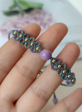 鱼小丸手作视频教程diy珠珠手绳