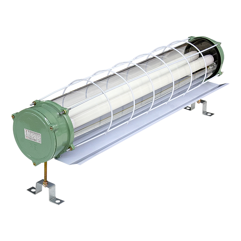 悦色国标LED防爆灯隔爆型荧光灯T8日光灯长单管双管防潮灯三防灯-图3