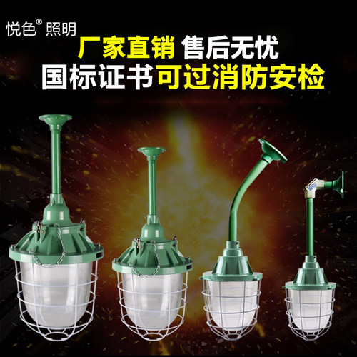 国标低压24V36V48V85V LED防爆灯隔爆型车间工厂房照明灯加油站灯 - 图0