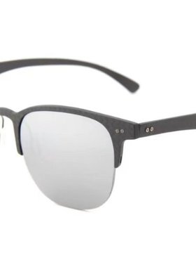 真碳纤维太阳眼镜潮男偏光圆脸轻