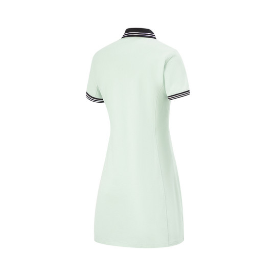 Li Ning 2024 neue Damen-Fitnessserie, modisches und vielseitiges Freizeitsport-POLO-Kleid APLU182