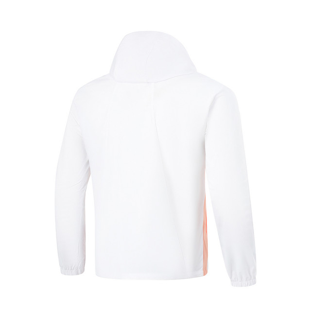 Li Ning ແລ່ນຊຸດກິລາຜູ້ຊາຍ Windbreaker Sun Protection Summer Cool Fashion Sports Jacket AFDU163-B