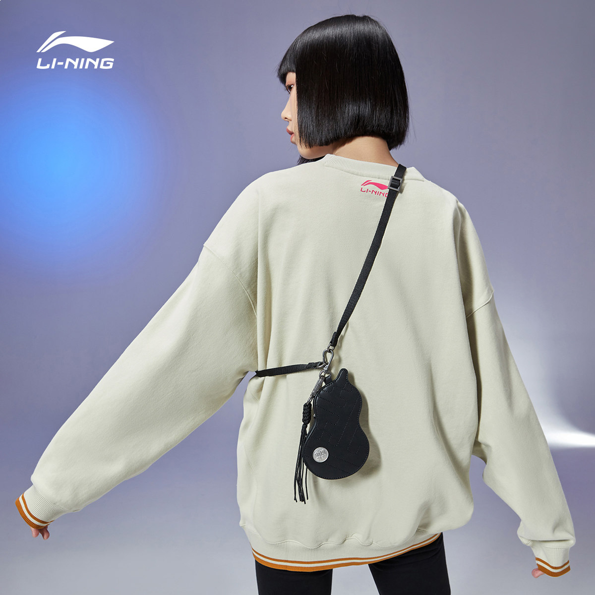 李宁运动包肖战同款葫芦包单肩包 全勇运动专营男士包袋