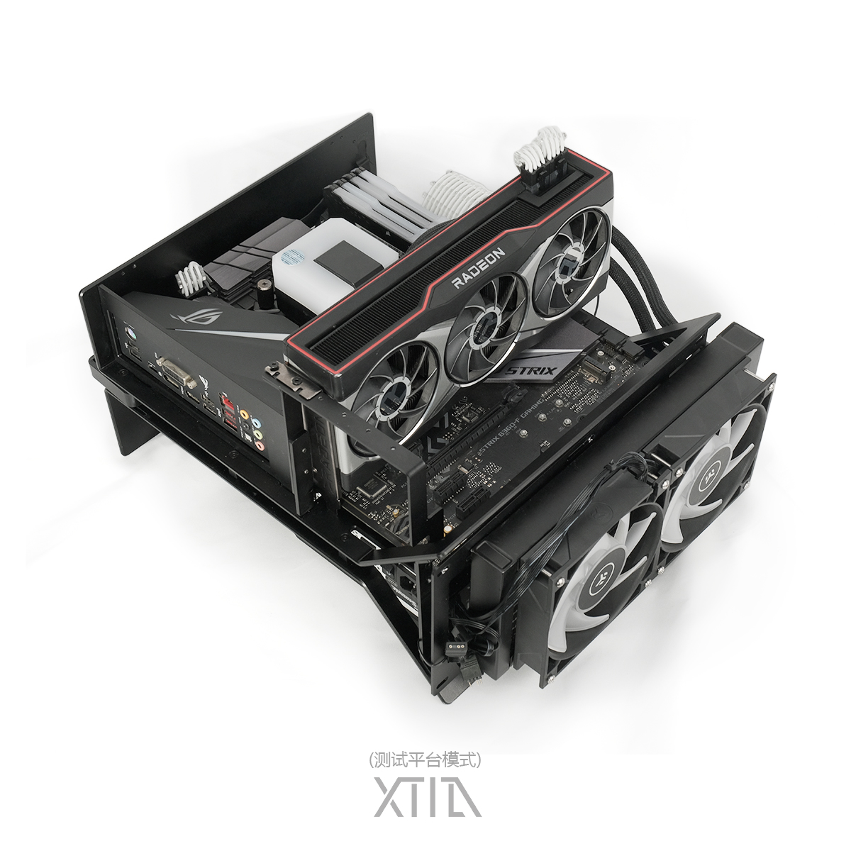 Open chassis Matx all-aluminum ITX custom computer