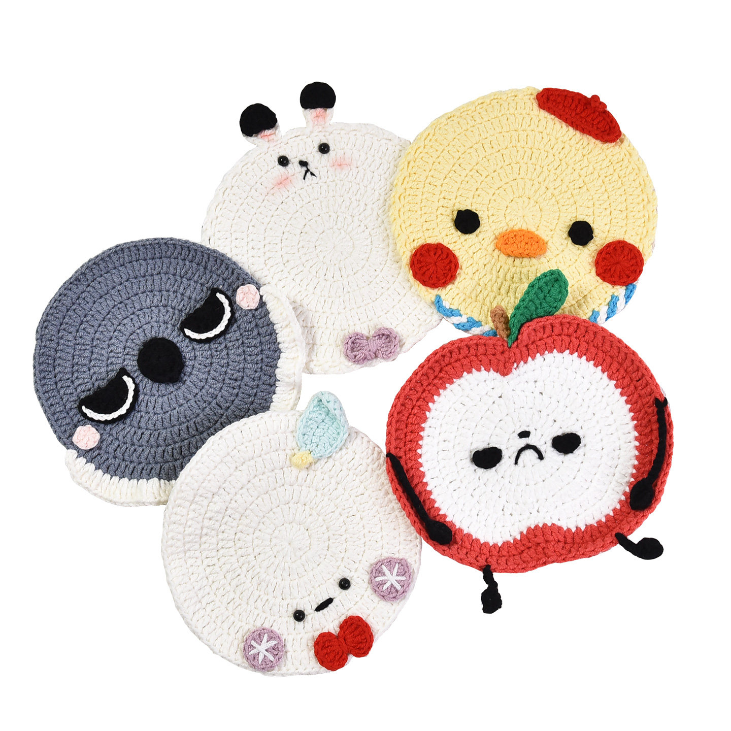 恋与深空沈星回黎深秦彻祁煜夏以昼同人周边钩针餐垫隔热杯垫谷子,淘宝优惠券,粉丝福利购,淘宝优惠卷